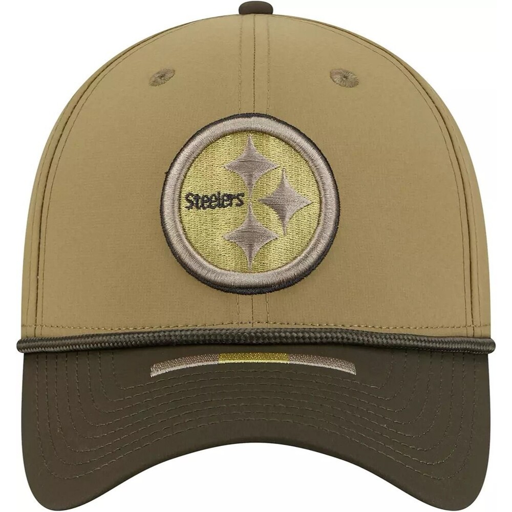 New Era Pittsburgh Steelers 2025 Salute To Service 39Thirty Stretch Hat - (M/L)